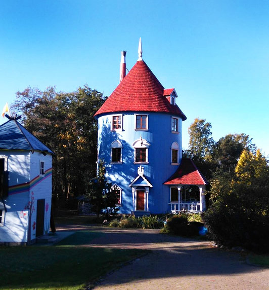 Muminhuset i Muminvärlden